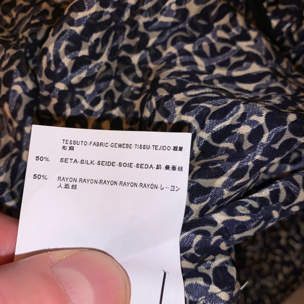 Balenciaga Size 38 Abstract Print String Tank Top - image 7